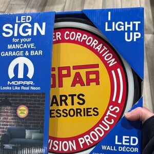 Mopar LED Wall Sign
